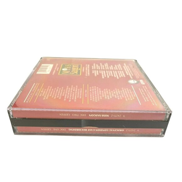 CD Miss Saigon Original London Cast Record Geffen 2 Paperwork Lea Salonga - Picture 9 of 12